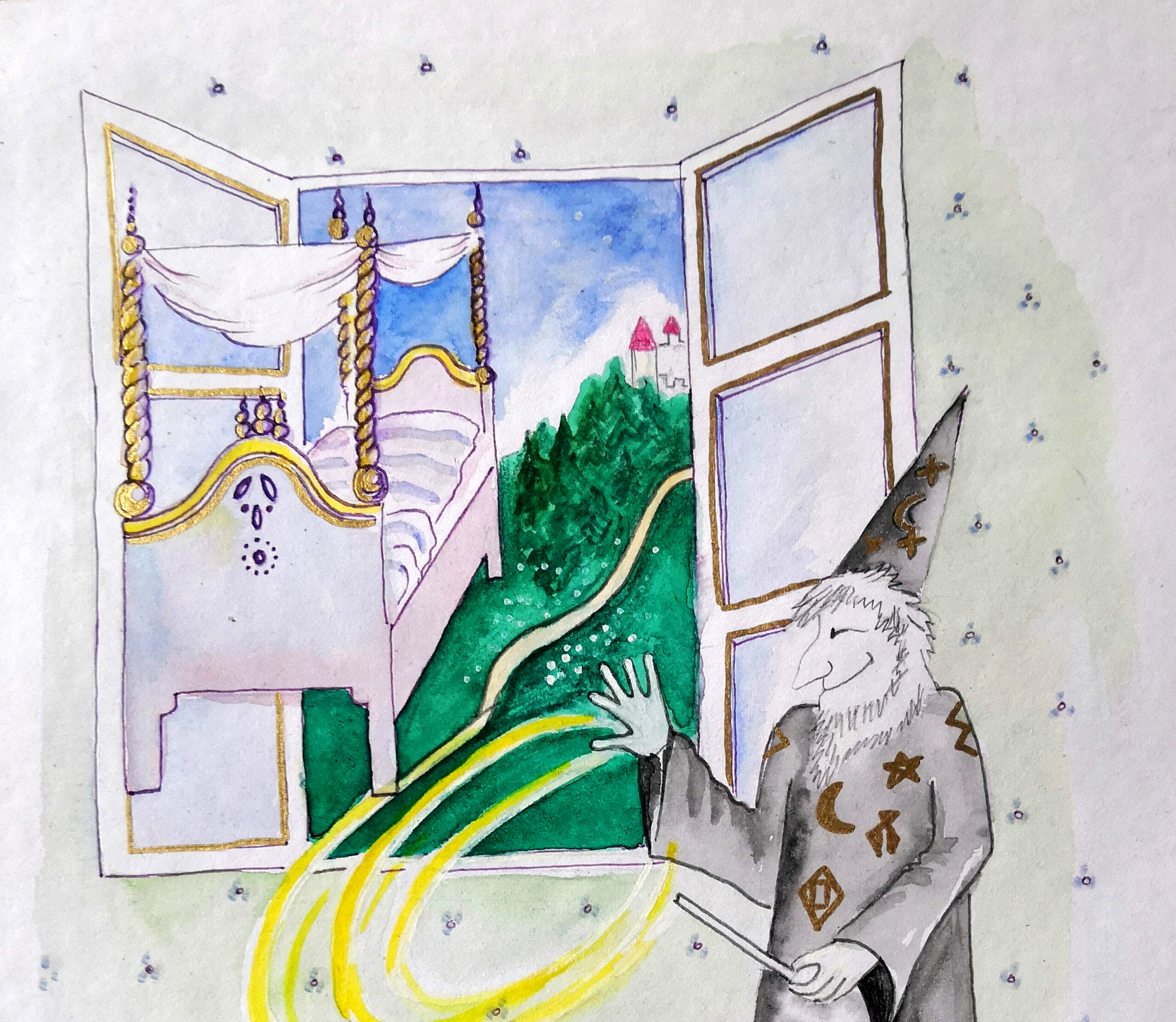 Malby a ilustrace – autorská tvorba Milady Thielové, Cokolidesign